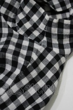 画像4: merry jenny / ギンガムシャツワンピース  黒 H-25-10-28-044-LO-OP-KB-ZH