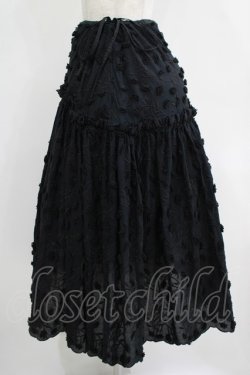 画像2: Jane Marple / Cut flower lace dress skirt  ブラック H-25-10-28-049-JM-SK-KB-ZH