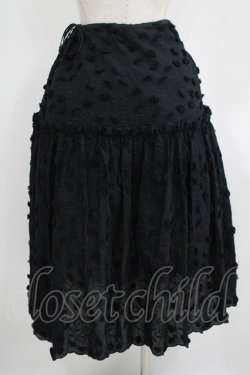 画像3: Jane Marple / Cut flower lace dress skirt  ブラック H-25-10-28-049-JM-SK-KB-ZH