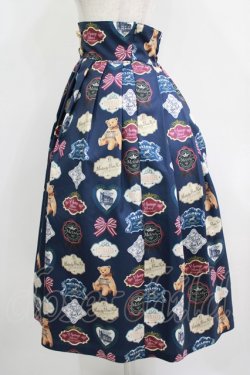 画像2: Melody BasKet / Bear labelスカート M ネイビー H-25-10-28-050-LO-SK-KB-ZH