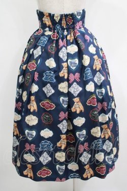 画像3: Melody BasKet / Bear labelスカート M ネイビー H-25-10-28-050-LO-SK-KB-ZH