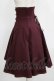 画像2: EXCENTRIQUE / Concertoコルセットスカート S/M ボルドー H-25-10-28-052-EL-SK-KB-ZH (2)