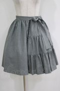 MIHO MATSUDA / アシメフリルスカート  グレー H-25-10-28-054-GO-SK-KB-ZH