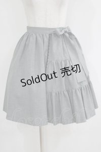 MIHO MATSUDA / アシメフリルスカート  グレー H-25-10-28-054-GO-SK-KB-ZH