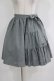 画像1: MIHO MATSUDA / アシメフリルスカート  グレー H-25-10-28-054-GO-SK-KB-ZH (1)