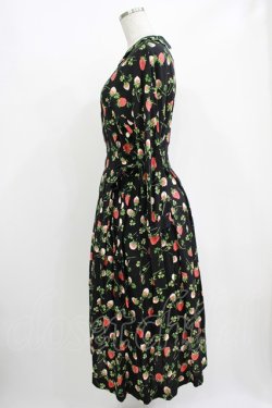 画像2: Jane Marple / Fortune garden side ribbon dress M ブラック H-25-10-28-006-JM-OP-ET-ZH