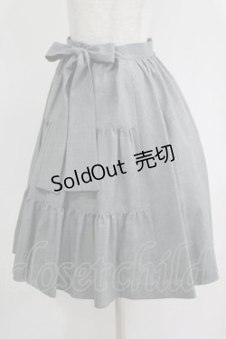 画像2: MIHO MATSUDA / アシメフリルスカート  グレー H-25-10-28-054-GO-SK-KB-ZH