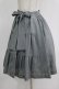 画像2: MIHO MATSUDA / アシメフリルスカート  グレー H-25-10-28-054-GO-SK-KB-ZH (2)