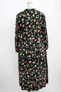 画像3: Jane Marple / Fortune garden side ribbon dress M ブラック H-25-10-28-006-JM-OP-ET-ZH