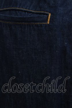 画像4: Jane Marple Dans Le Salon / コットンリネンデニムバギースカート  インディゴ H-25-10-28-061-JM-SK-KB-ZH