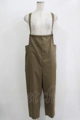 Jane Marple Dans Le Salon / テーパードサロペットパンツ M カーキ H-25-10-28-062-JM-PA-KB-ZH