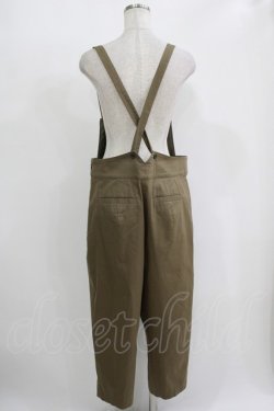 画像3: Jane Marple Dans Le Salon / テーパードサロペットパンツ M カーキ H-25-10-28-062-JM-PA-KB-ZH