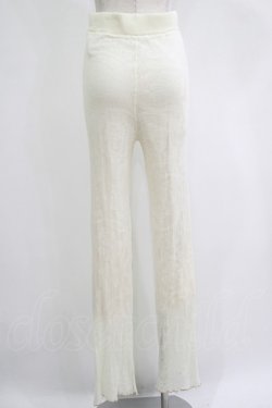 画像3: merry jenny / シアーニットラメメロウパンツ  アイボリー H-25-10-28-064-LO-PA-KB-ZH