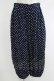 画像1: Jane Marple Dans Le Salon / Polka dotsフラッフィーパンツ  ネイビー H-25-10-28-068-JM-PA-KB-ZH (1)