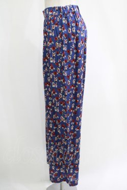 画像2: Jane Marple Dans Le Salon / Dance with roses dress pants  ネイビー H-25-10-28-069-JM-PA-KB-ZH