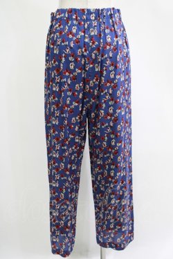 画像3: Jane Marple Dans Le Salon / Dance with roses dress pants  ネイビー H-25-10-28-069-JM-PA-KB-ZH