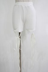 lilLilly / クロスリボンショートパンツ  WHITE H-25-10-28-071-LO-PA-KB-ZH