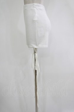 画像2: lilLilly / クロスリボンショートパンツ  WHITE H-25-10-28-071-LO-PA-KB-ZH