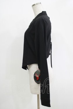 画像2: KILL STAR / SOFIA SHIRT M ブラック H-25-10-28-075-SL-BL-KB-ZH