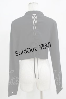 画像3: KILL STAR / SOFIA SHIRT M ブラック H-25-10-28-075-SL-BL-KB-ZH