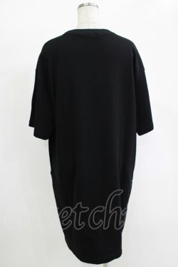 画像3: Jane Marple Dans Le Salon / Message logo jersey dress  ブラック H-25-10-28-077-JM-OP-KB-ZH