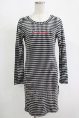 lilLilly / LOLITAギンガムワンピース  ブラック H-25-10-28-079-LO-OP-KB-ZH