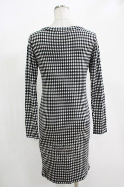 画像3: lilLilly / LOLITAギンガムワンピース  ブラック H-25-10-28-079-LO-OP-KB-ZH