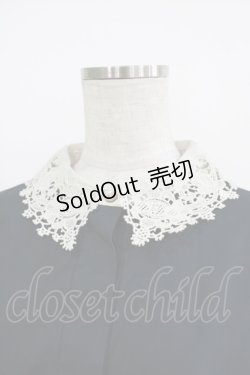 画像4: Jane Marple Dans Le Salon / レースカラーサックドレス  ネイビー H-25-10-28-010-JM-OP-KB-ZH