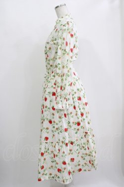 画像2: Jane Marple / Fortune garden working dress M オフ H-25-10-28-016-JM-SK-KB-ZH