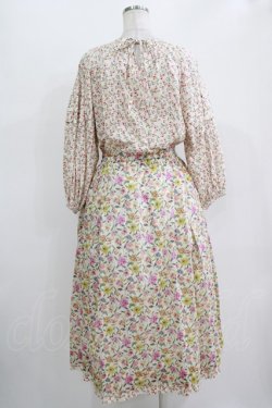 画像3: Jane Marple Dans Le Salon / Raining Rosebuds Gouacheレイヤードワンピース  アイボリー H-25-10-28-017-JM-OP-KB-ZH