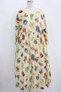 Jane Marple / Fruits dictionaryのドレス  アイボリー H-25-10-28-018-JM-OP-KB-ZT197