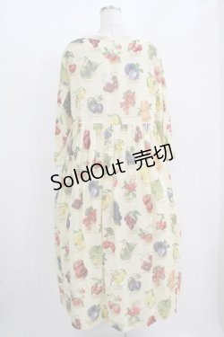 画像3: Jane Marple / Fruits dictionaryのドレス  アイボリー H-25-10-28-018-JM-OP-KB-ZT197