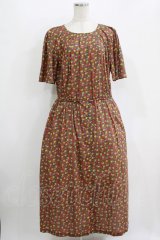 Jane Marple Dans Le Salon / Lemon groveのワンピース Free レッド H-25-10-28-022-JM-OP-KB-ZT073