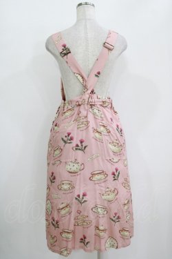 画像3: Jane Marple / Tea for twoサロペットスカート  ピンク H-25-10-28-023-JM-OP-KB-ZH