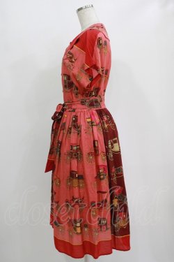 画像2: Jane Marple Dans Le Salon / Hansom cabsワンピース  ローズ H-25-10-28-003-JM-OP-KB-ZH