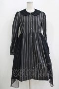 ネバアランド / アラクネワンピース  グレー×黒 H-25-10-28-025-LO-OP-KB-ZH
