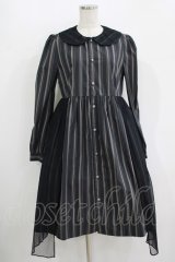 ネバアランド / アラクネワンピース  グレー×黒 H-25-10-28-025-LO-OP-KB-ZH