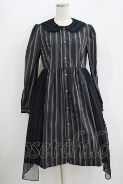 画像1: ネバアランド / アラクネワンピース  グレー×黒 H-25-10-28-025-LO-OP-KB-ZH