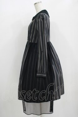 画像2: ネバアランド / アラクネワンピース  グレー×黒 H-25-10-28-025-LO-OP-KB-ZH