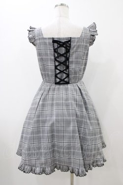 画像2: Honey Cinnamon / バックレースアップジャンスカ Free ブラック H-25-10-29-034-LO-OP-NS-ZH