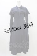 FLC / MINA*ケープワンピース S ネイビー H-25-10-29-038-0-OP-NS-ZH