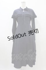 FLC / MINA*ケープワンピース S ネイビー H-25-10-29-038-0-OP-NS-ZH