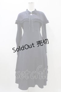 FLC / MINA*ケープワンピース S ネイビー H-25-10-29-038-0-OP-NS-ZH