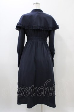 画像2: FLC / MINA*ケープワンピース S ネイビー H-25-10-29-038-0-OP-NS-ZH