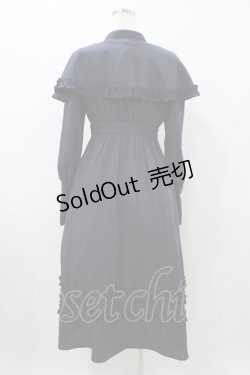 画像2: FLC / MINA*ケープワンピース S ネイビー H-25-10-29-038-0-OP-NS-ZH