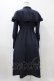 画像2: FLC / MINA*ケープワンピース S ネイビー H-25-10-29-038-0-OP-NS-ZH (2)
