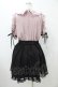画像2: Ank Rouge / ゆいみすxAnkRougeコラボ ドッキングワンピース M ピンク/ブラック H-25-10-29-040-CA-OP-NS-ZH (2)