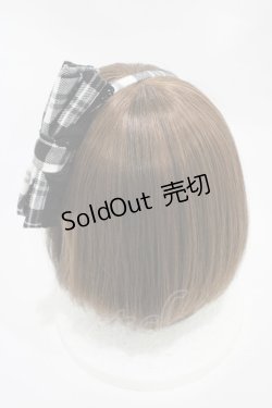 画像2: BABY,THE STARS SHINE BRIGHT / タータンチェックリボンカチューシャ  ブラック H-25-10-29-006-BA-AC-NS-ZH