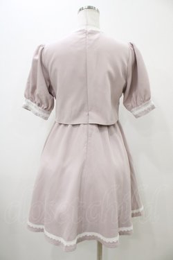 画像2: Rojita / フラップリボン付レイヤードワンピース Free ピンク H-25-10-29-042-LO-OP-NS-ZH