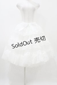 Hoshibako Works / 65cm スーパーボリュームチュールパニエスカート Free オフ H-25-10-29-044-LO-SK-NS-ZH